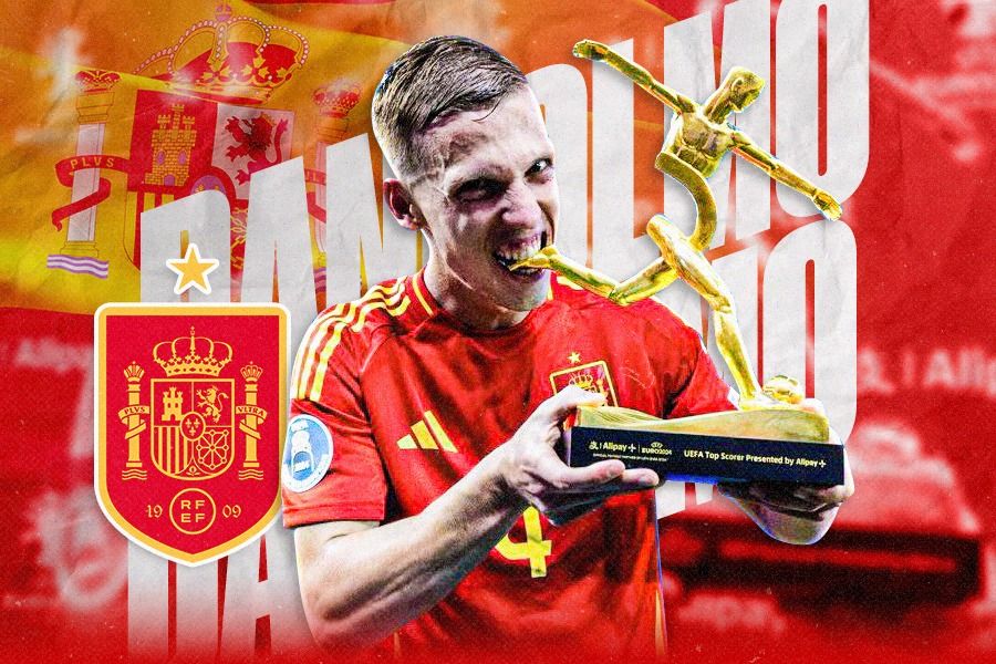 Dani Olmo - Lột xác ngoạn mục từ dự bị đến Vua phá lưới tại Euro 2024